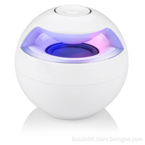 Portable Mini Wireless Speaker with Aux USB MP3 Colorful LED Show (Bn-120)